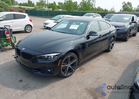 2020 BMW 430Xi Gran Coupe from USA, damaged, VIN WBA4J3C05LBL11697